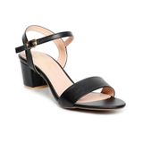 Giày Sandal Nữ Cao Gót 5cm Hanatabi Quai Ngang Hậu C Đế TA Cao Cấp Bigisze (35-41) Mã HNSDG5F813