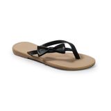 Dép kẹp nơ nữ đế cao 1 cm  mã HNDEK1F175 ( Size 35 -> 39)