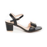 giày sandal nữ cao gót 5cm Hanatabi quai ngang mũi vuông hậu c đế TA bigsize (35-41) mã HNSDG5F997