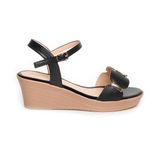 Sandal Nữ Hanatabi Quai ngang có khóa Đế Xuồng Siêu Nhẹ Cao 5cm Hậu C Mã HNSD6F992 (Size 35 -> 39)