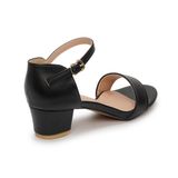 giày sandal nữ cao gót 3cm Hanatabi quai ngang hậu chụp đế TA cao cấp bigsize (35-41) mã SDG5F168