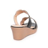 Dép nữ đế xuồng PU siêu nhẹ cao 5cm Hanatabi quai nhị (35-39) mã HNDE6F991