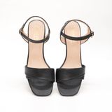 giày sandal nữ cao gót mika 5cm Hanatabi quai 1 xếp mũi vuông đế TA bigsize (35-41) mã HNSDG5F867