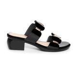 dép nữ đế PU siêu nhẹ cao 5cm Hanatabi quai nhị có khóa bigsize (35-42) mã HNDE3F780