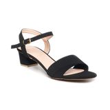 giày sandal nữ cao gót 3cm Hanatabi quai 1 xếp hậu c đế TA bigsize cao cấp (35-41) mã HNSDG3F927