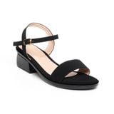 Giày sandal nữ đế PU siêu nhẹ cao 5cm Hanatabi quai ngang hậu c bigsize (35-42) mã HNSDG5F1141