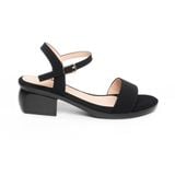 Giày sandal nữ đế PU siêu nhẹ cao 5cm Hanatabi quai ngang hậu c bigsize (35-42) mã HNSDG5F1141