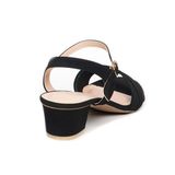 giày sandal nữ cao gót 3cm Hanatabi quai 2 xếp hậu c đế TA cao cấp bigsize (35-41) mã HNSDG3F930