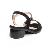 Giày sandal nữ đế PU siêu nhẹ cao 5cm Hanatabi quai ngang hậu c bigsize (35-42) mã HNSDG5F1141