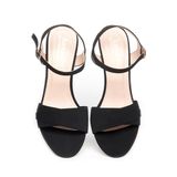 giày sandal nữ cao gót 7cm Hanatabi quai 2 xếp hậu c đế TA cao cấp bigsize (35-41) mã HNSDG7F932