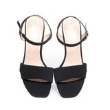 giày sandal nữ cao gót 7cm Hanatabi quai 1 xếp mũi vuông hậu c đế TA bigsize (35-41) mã HNSDG7F934