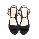 Giày sandal nữ đế PU siêu nhẹ cao 5cm Hanatabi quai ngang hậu c bigsize (35-42) mã HNSDG5F1141