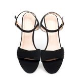 giày sandal nữ cao gót 3cm Hanatabi quai 2 xếp hậu c đế TA cao cấp bigsize (35-41) mã HNSDG3F930