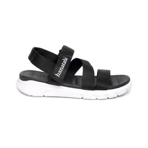 Giày sandal nam đế Phylon nguyên khối cao 3cm Hanatabi quai chéo hậu xé (39-43) mã HNSD3F861