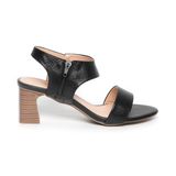 giày sandal nữ cao gót 5cm Hanatabi quai ngang khóa kéo đế TA bigsize (35-41) mã HNSDG5F1040