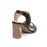 giày sandal nữ cao gót 7cm Hanatabi quai ngang khóa kéo đế TA cao cấp bigsize (35-41) mã HNSDG7F1035