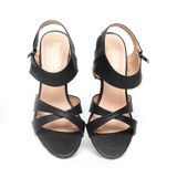 giày sandal nữ cao gót 7cm Hanatabi quai chéo khóa kéo đế TA bigsize (35-41) mã HNSDG7F1034