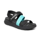 Giày sandal nam đế Phylon nguyên khối cao 3cm Hanatabi quai chéo hậu xé (39-43) mã HNSD3F861