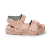 Sandal nữ Hanatabi 2 lớp quai bản ngang may liền đế cao 3cm mã HNSD608 (Size 35 -> 39)