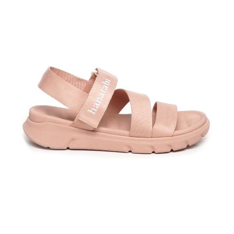 Giày sandal nữ đế Phylon nguyên khối cao 3cm Hanatabi quai chéo hậu xé (35-39) mã HNSD3F860
