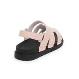 Sandal nữ Hanatabi 2 lớp quai chứ H may liền đế cao 3cm mã HNSDX3F824 (Size 35 -> 39)