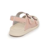 Sandal nữ Hanatabi 2 lớp quai bản có khóa may liền đế cao 2cm mã HNSDX2F805 (Size 35 -> 39)