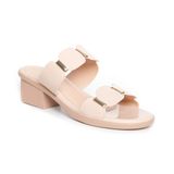 dép nữ đế PU siêu nhẹ cao 5cm Hanatabi quai nhị có khóa bigsize (35-42) mã HNDE3F780