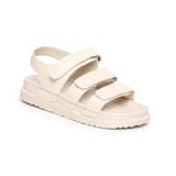 Sandal nữ Hanatabi 2 lớp 3 quai xé may liền đế cao 3cm mã HNSD3F1123 (Size 35 -> 39)