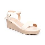 giày sandal nữ đế PU siêu nhẹ cao 5cm Hanatabi quai ngang hậu c (35-40) mã HNSD5F970