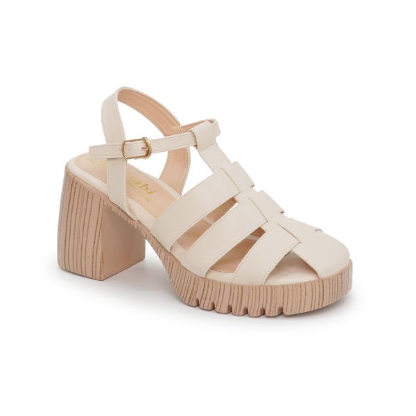 Giày Sandal Nữ Đế PU Siêu Nhẹ Cao 7cm Hanatabi Quai Xương Cá Bít Mũi Hậu C (35-39) Mã HNSDG7F847
