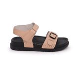 Sandal nữ Hanatabi 2 lớp quai bản ngang có khóa may liền đế cao 3cm mã HNSD607 (Size 35 -> 39)