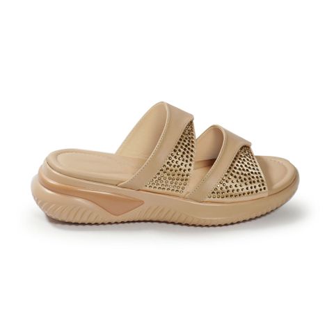 Dép nữ 2 quai nhị đế cao 2 cm mã HNDE3FX492 ( Size 35 -> 39)