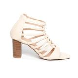 Giày sandal nữ cao gót 7cm Hanatabi quai xương cá khóa kéo đế TA bigsize (35-41) mã HNSDK7F1120