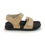 Sandal nữ Hanatabi 2 lớp quai bản ngang may liền đế cao 3cm mã HNSD608 (Size 35 -> 39)