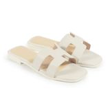 Dép nữ chữ H đế cao 1cm mã HNDE1F615 (Size 36 -> 39)