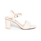 giày sandal nữ cao gót 7cm Hanatabi quai 1 xếp mũi vuông hậu c đế TA bigsize (35-41) mã HNSDG7F934