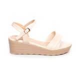 giày sandal nữ đế PU siêu nhẹ cao 5cm Hanatabi quai 2 xếp hậu c (35-40) mã HNSD5F968