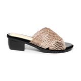 dép nữ đế PU đen siêu nhẹ cao 5cm Hanatabi quai lưới bigsize (35-41) mã HNDE5F1101