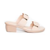 dép nữ đế PU siêu nhẹ cao 5cm Hanatabi quai nhị có khóa bigsize (35-42) mã HNDE3F780
