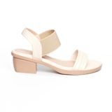 Giày sandal nữ đế PU siêu nhẹ cao 5cm Hanatabi quai ngang hậu thun bigsize (35-42) mã HNSDG5F1146