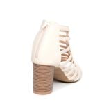 Giày sandal nữ cao gót 7cm Hanatabi quai xương cá khóa kéo đế TA bigsize (35-41) mã HNSDK7F1120