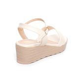 giày sandal nữ đế PU siêu nhẹ cao 5cm Hanatabi quai 1 xếp hậu c (35-40) mã HNSD5F969