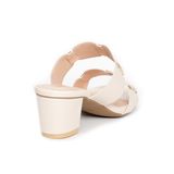 dép nữ cao gót 5cm Hanatabi quai nhị mũi vuông đế TA cao cấp bigsize (35-41) mã HNDE5F1001