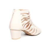 giày sandal nữ cao gót 5cm Hanatabi quai xương cá khóa kéo đế TA bigsize (35-41) mã HNSDK5F1086