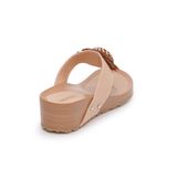 Dép kẹp nữ Hanatabi khoá bông đế xuồng cao 4cm mã HNDEK4F839 (Size 35 -> 39)