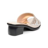 dép nữ đế PU đen siêu nhẹ cao 5cm Hanatabi quai ngang đính đá bigsize (35-42) mã HNDE5F1110