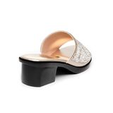 dép nữ đế PU đen siêu nhẹ cao 5cm Hanatabi quai ngang đính đá bigsize (35-42) mã HNDE5F1112