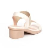 Giày sandal nữ đế PU siêu nhẹ cao 5cm Hanatabi quai ngang hậu thun bigsize (35-42) mã HNSDG5F1146
