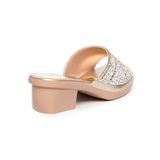 dép nữ đế PU kem siêu nhẹ cao 5cm Hanatabi quai ngang đính đá bigsize (35-42) mã HNDE5F1111