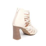 giày sandal nữ cao gót 7cm Hanatabi quai xương cá khóa kéo đế TA bigsize (35-41) mã HNSDK7F1100
